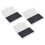 3X 9 Micro-/ Memory Card Storage Holder Box Protector Metal Cases 8 TF&1 1