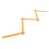 3X Portable Règle Pliante En Bois de Charpentier 100cm 2
