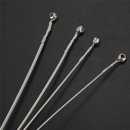 3X Set of 4 Steel Strings for 4 String Bass Guitar 2