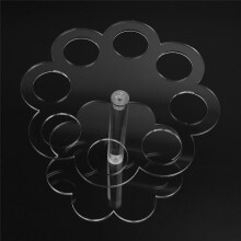 3X Detachable 8 Holes Acrylic Ice Cream Cone Holder Stand