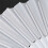 3X Plastic Fabric Hand Foldable Fan for Ladies Men White 3