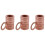 60Pcs 12mm x 18mm x 1.5mm Copper Flat Washer Ring Sealing Fitting 1