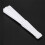 3X Plastic Fabric Hand Foldable Fan for Ladies Men White 8