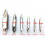 18 PCS HSS Combined Center Drills Bit Set Countersink 60 Degree Angle 5/3/2.5/2/1.5/1 mm 4