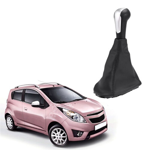 2X Pomello del Cambio Manuale A 5 Marce per Auto con Leva del Cambio per  Spark 2011-2016 1