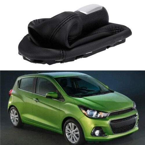 2X Pomello del Cambio Manuale A 5 Marce per Auto con Leva del Cambio per  Spark 2011-2016 2