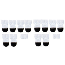 40X Disposable Wine Glasses, Stemless Plastic Wine Glasses for Parties Wine Cups, Plastic Champagne Glasses