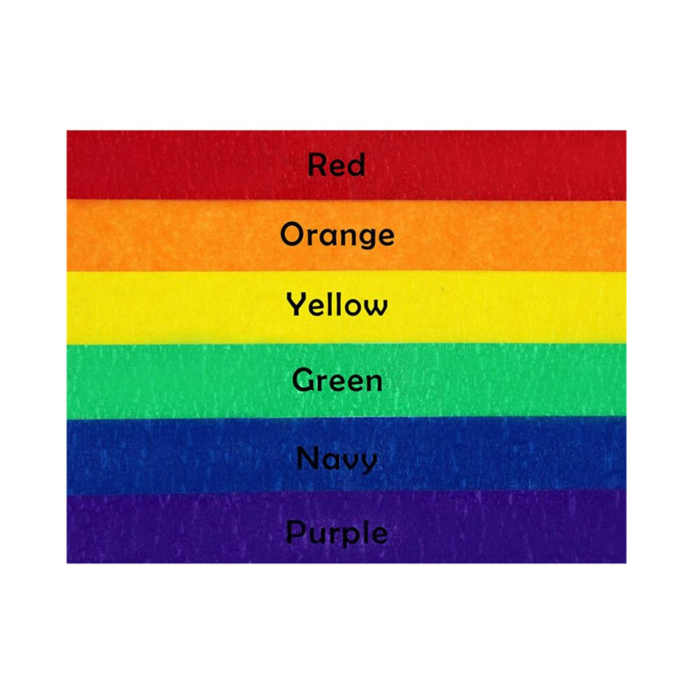 Colorrd Tape Colored Masking Tape,Colored Painters Tape - 18 Different Color Rolls ...