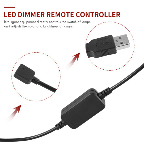 Wireless  LED Dimmer Remote Controller DC5-24V Phone APP Connection Control for RGB Light Strip Timer 1