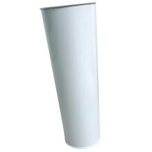 Metal Vases French Bucket Styles Iron-White flower bucket