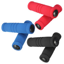 1 Pair for MTB Bike Bicycle Handle Handlebar Soft Sponge Bar Grips Black