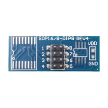 3X SOIC8 SOP8 Flash-Chip-IC-Testclips Sockeladapter Programmierer BIOS / 24/25/93