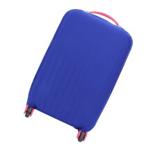 Blue Elastic Luggage Cover for Suitcase, Stretch Fit Trolley Protector Dustproof and Scratch Resistant