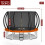 (12ft Outdoor Trampoline) 6FT 8FT 10FT 12FT Rebounder Trampoline 3