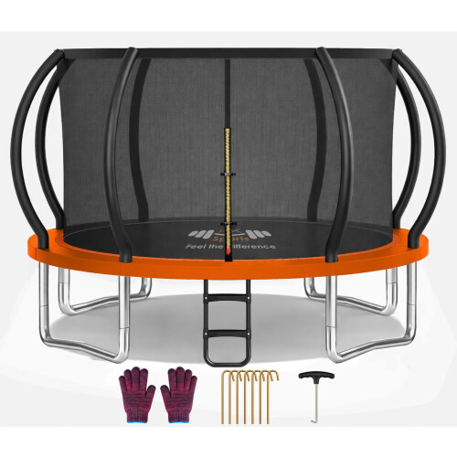 (12ft Outdoor Trampoline) 6FT 8FT 10FT 12FT Rebounder Trampoline
