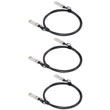3X 2M DAC-Kabel 10G SFP + DAC-Kabel Passives Direktanschluss-Kupfer-Twinax-Kabel 30AWG Kompatibel mit  Mikrotik Zyxel