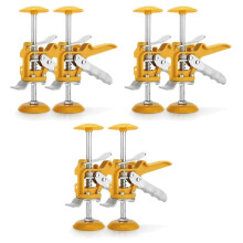 6Pcs Tile Leveling System Leveler Wall Tile Paving Locator Tool Clip Floor Installation Tile Alignment Tools