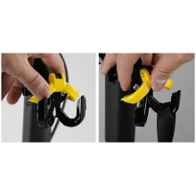 3X Scooter électrique Le Sacs En Aluminium Crochet Double pour Max G30 Cintre de Scooter Griffe de Gadget Rouge