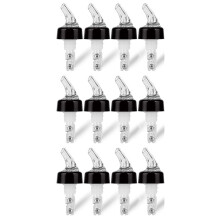 12 Pcs 1Oz Automatique Mesuré Bouteille Verseur -  Mesure Verseur Boissons Vin Cocktail Distributeur