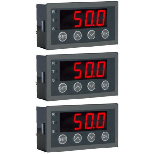 3X Digital Display Meter 0-10V 0-20MA 2-10V 4-20MA Analog Input Display Table Digital Display  with RS485 Version 1
