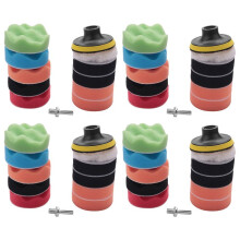 44Pcs 3 Inch Waves Buffer Polishing Pad Set for Car Polisher