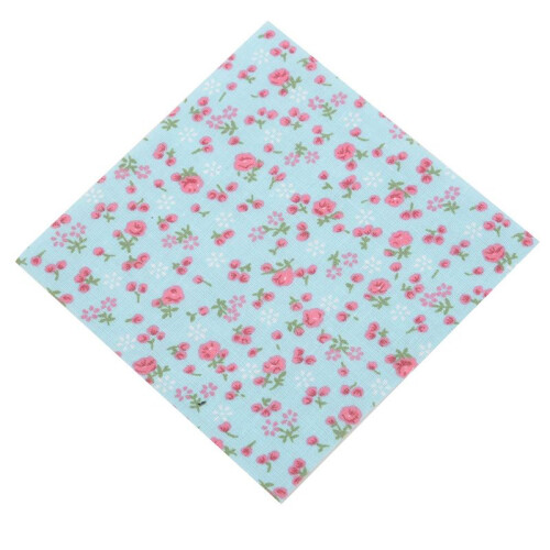 500Pcs 10X10cm Square Floral Cotton Fabric Patchwork Cloth for DIY  Sewing 2