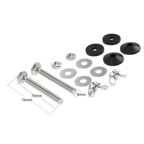 Kit de Parafusos de Cisterna de Tanque para Vaso SanitáRio com 6 Pacotes 1