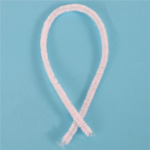 500 Pcs 30cm Creation Pipe Cleaners, White 2