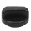 16 Pcs Kitchen 44 mm Diameter Plastic Black Button  for Gas Cooktop 3
