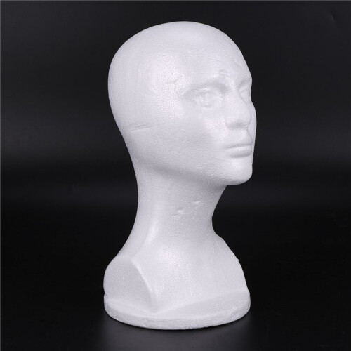 6X  Mannequin Foam  Model Glasses Hat Wig Display Stand 2