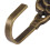 20Pcs Metal Rose Flower Curtain Tie Back Tieback Holders Wall Hooks Decor 6