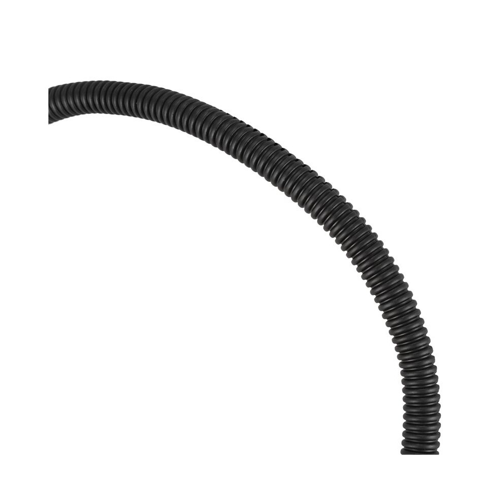 4X 25 Ft Split Wire Loom Conduit Polyethylene Tubing Color Sleeve Tube Black 4711378633221