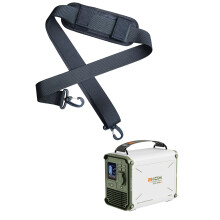 Adjustable Shoulder Strap for EP350 and EP600 Power Stations, Durable Nylon Crossbody Strap with Metal Hooks