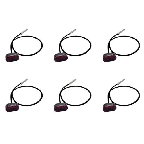 6X Electric Scooter Tail Light Warning Lamp LED Rear Light for  MAX G30