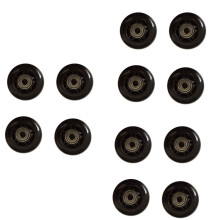 12Pcs Roller Skates Rubber Wheels Anti-Skid Mute Wear-Resistant Roller Skates Roller Skate Accessories