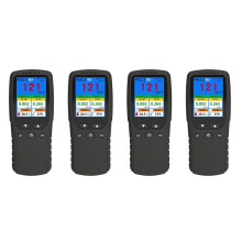 4X 9 in 1 Air Quality Monitor Indoor Outdoor PM2.5, PM1.0, PM10, HCHO, Detector Tester Temperature and Humidity Sensor