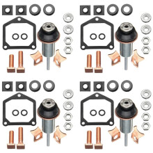 4X Solenoid Repair Rebuild Kit Contacts Parts Fit for 228000-6660, 228000-6662, 228000-6663