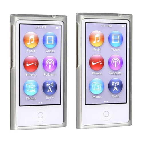 2X TPU Gummihaut-Case mit    7. Generation Transparent