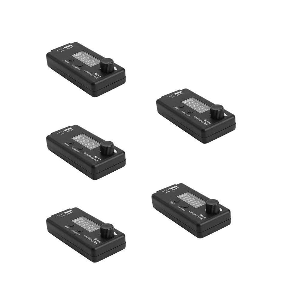 10X 3 Modes Digital Servo/Esc Consistency Tester Steering Gear Measurement For Rc Helicopter Airplane Car Tool 6034096249566