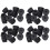 40 Pcs 21 x 12 mm Conical Recessed Foot Feet Rubber Buffer Material: Rubber 1