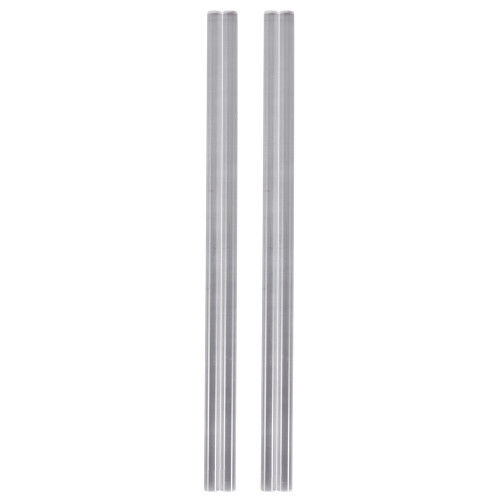 4 PeçAs 10 Mm Barra AcríLica Transparente Redonda Perspex PMMA Haste Extrudada de 12 Polegadas de Comprimento