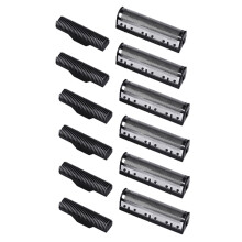 3Set Clipper Blade for Kemei -1102 Clipper Electric Shaver Parts Net Silver