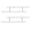 2X Marine Ruler Parallel Ruler Nautical Charts Parallel Ruler Mapping Points to Pull Parallel Ruler 450MM 2