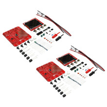 2X DSO138Mini Digital Oscilloscope Kit DIY Learning Pocket-Size DSO138 Upgrade(Spare Parts)