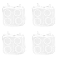 4X Hanging Dry Sneaker Mesh Laundry Bags Shoes Protect Wash Machine Home Storage Organizer Accessories