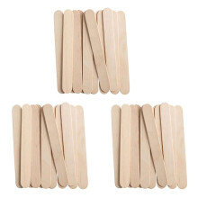 [300 Count] 3.6 Inch Wooden Multi-Purpose  Sticks, , Ice Cream, Wax, Waxing, Tongue Depressor Wood Sticks