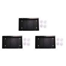 3X Arcade Joystick Bottom Case Replacement DIY Arcade Joystick Handle Arcade Game Kit Sturdy Construction