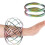 6st Flow Ring Magic Armband Leksak Metall Fäst Flow Ringar Magic Hand Toy(Rainbow) 3