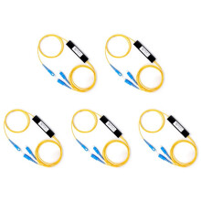 5X 1 Point 2 Taper Fiber Optic Splitter Splice Box Splitter SC Port FTTH Fiber Home Cold Connection