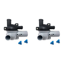 2X Manuelles Ablaufwasserverteilungsgehäuse 863631T1 für Mercury Alpha Bravo 1998 Z-Antrieb V6 V8 Innenbordmotor 863802T2